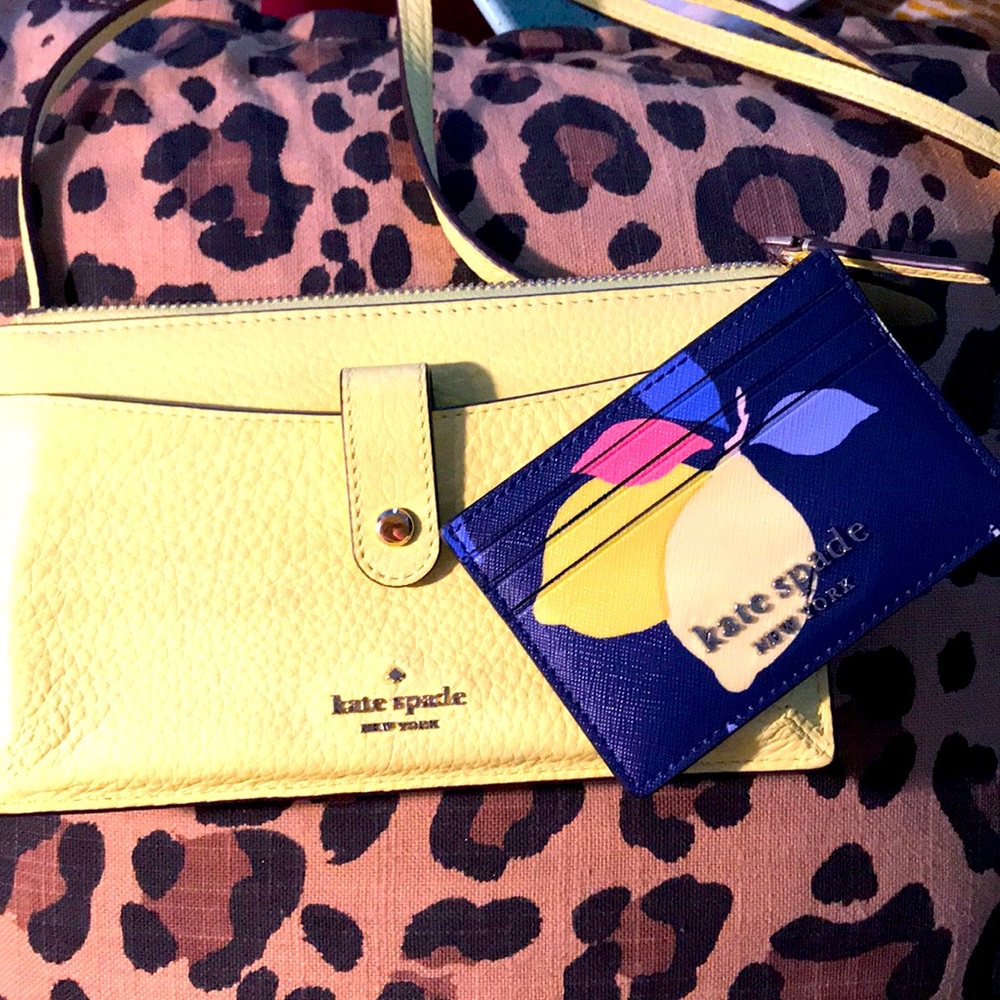 Kate Spade crossbody and card holder
